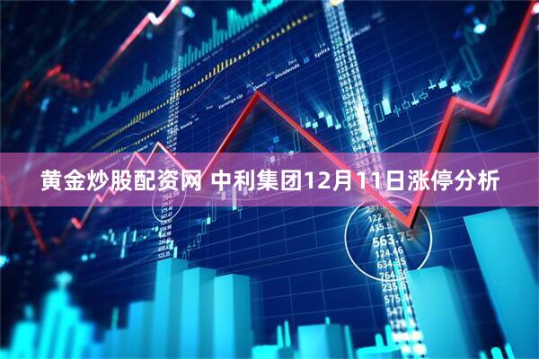 黄金炒股配资网 中利集团12月11日涨停分析